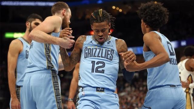 开云-14战12胜冲至西部第二 灰熊正成为NBA的一朵奇葩